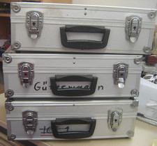 3-teiliges Set Alukoffer