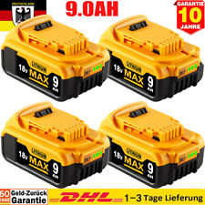 4x für Dewalt 18v Akku 9,0Ah XR DCB184 DCB183 DCB182 DCB200 DCB208 DCB206 DCB205