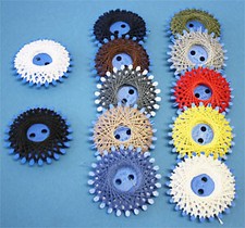 Sternchenzwirn 20 m Sternzwirn Baumwolle Zwirn Nähgarn Nähzwirn