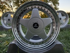 ⭐ RIAL F1 8,5x17 ET23 5x114,3 poliert JDM Honda Chrysler Mazda 2-teilig ?