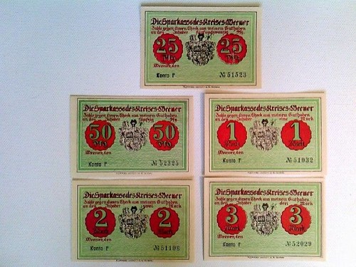 Banknoten notgeld weener - banknoten,,