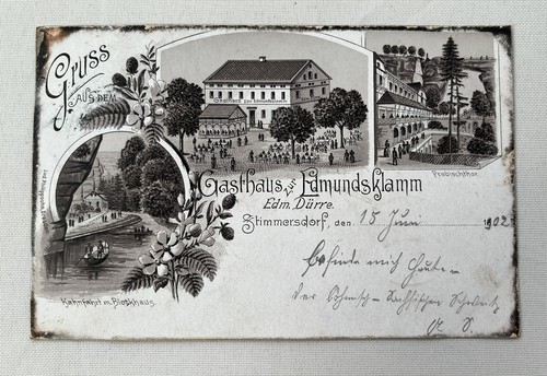 Gasthaus zur edmundsklamm - ak, *