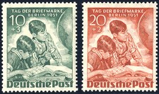 BERLIN 1951, MiNr. 80-81