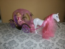 Barbie Kutsche für Cinderella Disney Mattel Barbie Puppe Konvolut Prinzessin