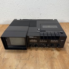 Wega Unit 3 | TV-Radio-Recorder-Kombination | Vintage HiFi | schwarz