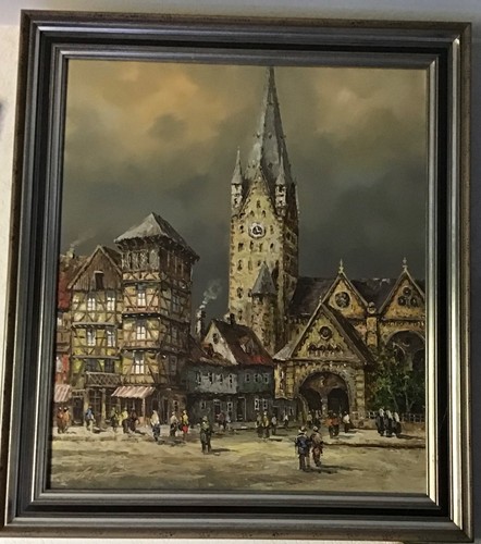 ölgemälde dom paderborn - Ölgemälde,