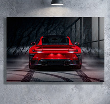 ✅ Rotes Porsche Auto, Modern