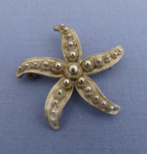 Filigrane Brosche Seestern -