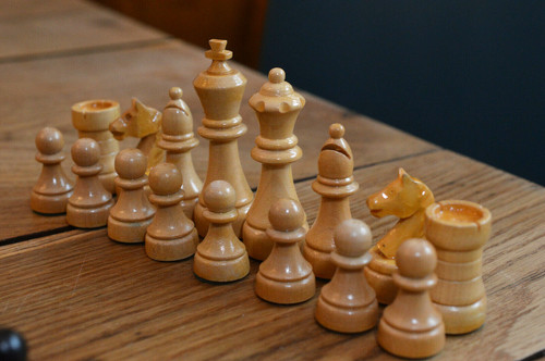 Alte schach figuren - figuren,