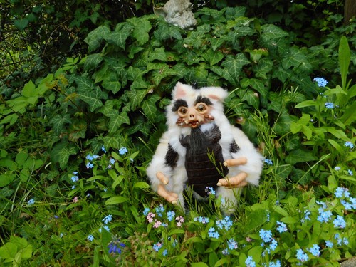 Kreatur art doll - art, puppe