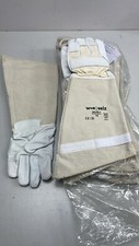 50x Lange Handschuhe Schnittschutz E Arbeitshandschuh Unterarmschutz Gr.10