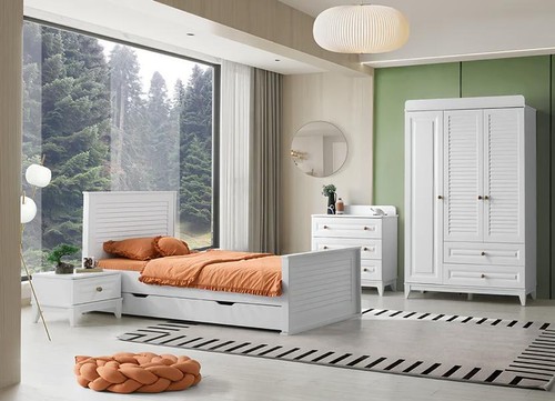 Kinderzimmer set 4tlg bett - set, 4tlg.