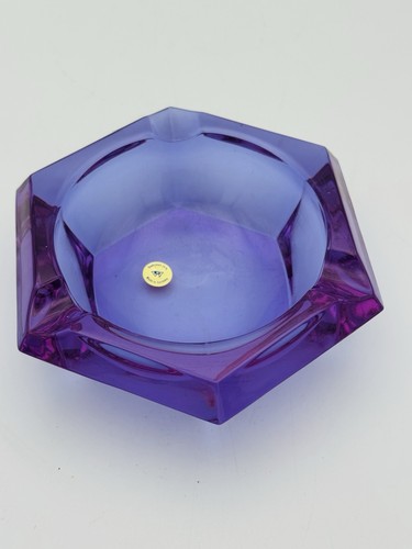 Vintage aschenbecher glas - aschenbecher,