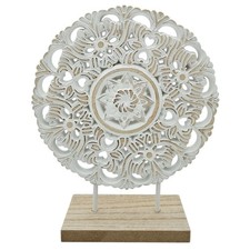 Ornament mit Sockel Aufsteller