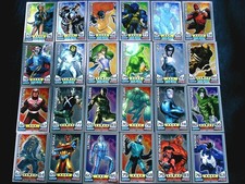 Topps HERO ATTAX Serie 1 - Marvel Captain America/Thor FOIL Spiegelfolien Cards