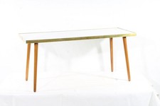 alter Tisch Beistelltisch Blumenbank Sprelacart Holz Vintage DDR Retro