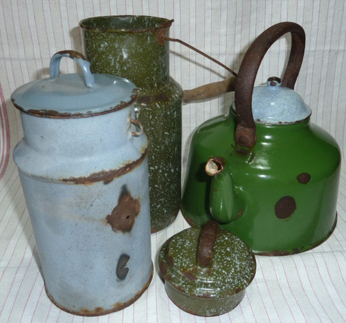 Teile email milchkanne - 3,