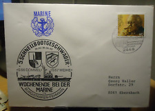 Brief Burgstaaken-Fehmarn  5. SCHNELLBOOTGESCHWADER S 56 DOMMEL S57 "WEIHE"