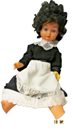 Vintage große schwarze haare - große,