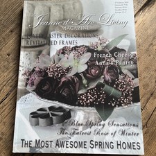 Jeanne d´ Arc Living Magazin Zeitschrift Nr. 2/2010 Shabby  Vintage Brocante Rar