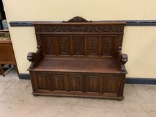 Antike Neorenaissance Truhen Bank, - Traumhaft  - Lieferung möglich!