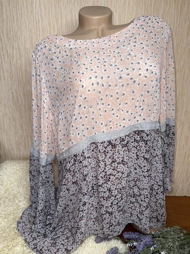 Women white stuff - shirt, peach