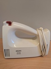 Krups 3 mix 4000 Typ722 weiss Handmixer Heckantrieb, Top + Gewährleistung 