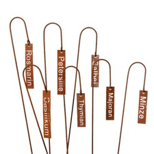 7er Set Kräuterschilder