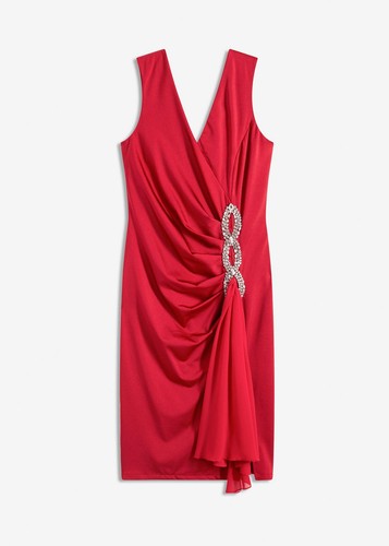 Jerseykleid 38 dunkelrot - jerseykleid,