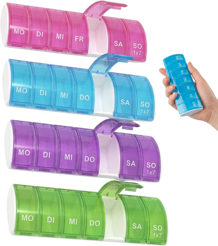 Pack pill box - 4, 7