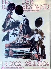 NEO RAUCH  Der Bestand. Druckgrafik seit 1988  HAND-SIGNIERT Poster 84x60cm