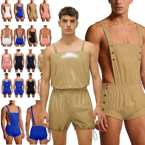 Herren overall leder lack - overall,