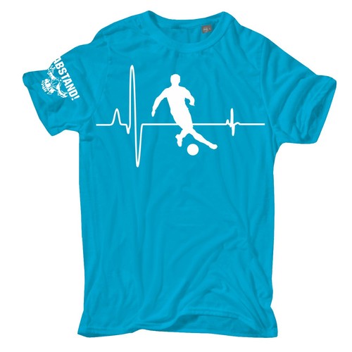 Shirt fussball ewige liebe - t-shirt,