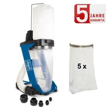 Scheppach Absauganlage DC500 75L inkl. 4-teiliges Adapter-Set 5 Spänesäcke