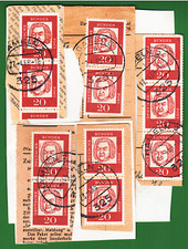 Bund Freimarken Bed. Deutsche