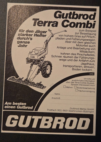 Gutbrod werke terra - terra, combi