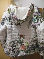 Leichte Steppjacke  / Wendejacke mit abnehmbarer Kapuze - Gr. XL
