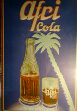 AFRI COLA    Retro Blechschild