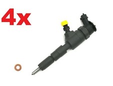 4x Einspritzdüse passend für Peugeot Citroen 0445110252 0986435143 (L117)