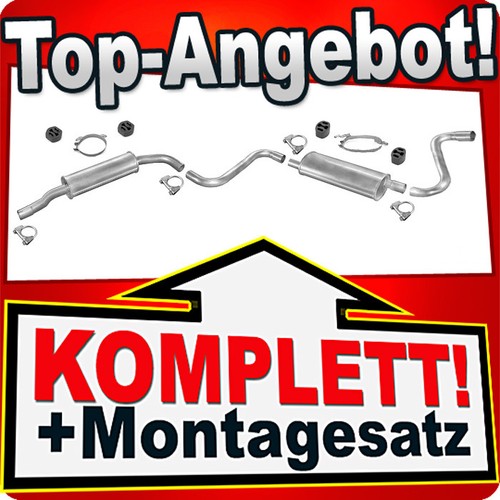 Auspuff für volvo - 740, 940