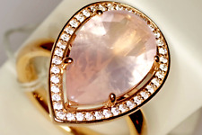 Thomas Sabo Vintage Ring Tropfen roségold, mit Rosenquarz, TR2043-537-9, Gr. 54
