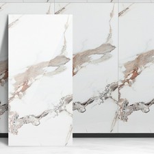 4-12x Wandpaneele Marmoroptik 120x60CM Deko Zimmer Küche Wandverkleidung PVC