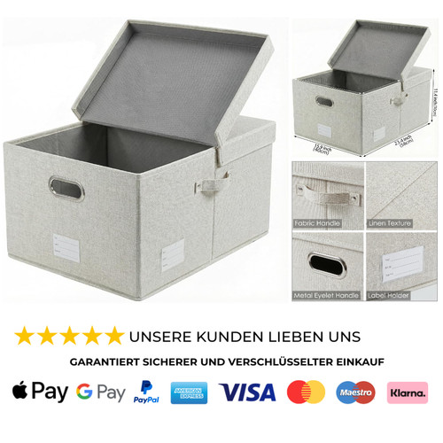 Aufbewahrungsbox mit deckel - aufbewahrungsbox,