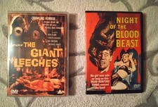 Night of the Blood Beast & Attack of the Giant Leeches 2xDVDs