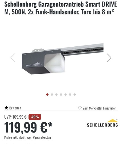 Schellenberg garagentorantrieb - schellenberg,
