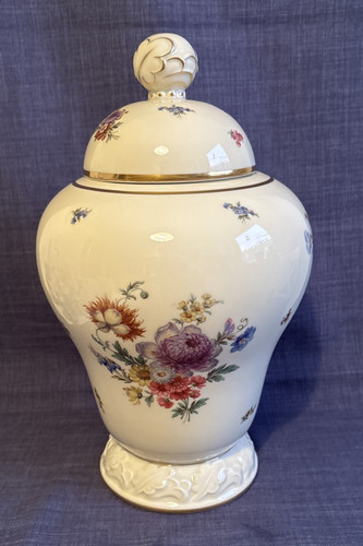 Fürstenberg deckelvase mit - fürstenberg,
