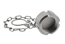 Blindmutter für Gewindestutzen für Milchgewinde, DIN 11851 Edelstahl / V4A EPDM