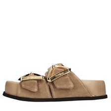 E3822 VELOUR Pantoletten und