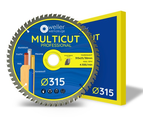 Multicut sägeblatt 315x30mm - multicut,