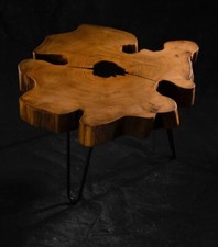 Epoxid Couchtisch aus echter